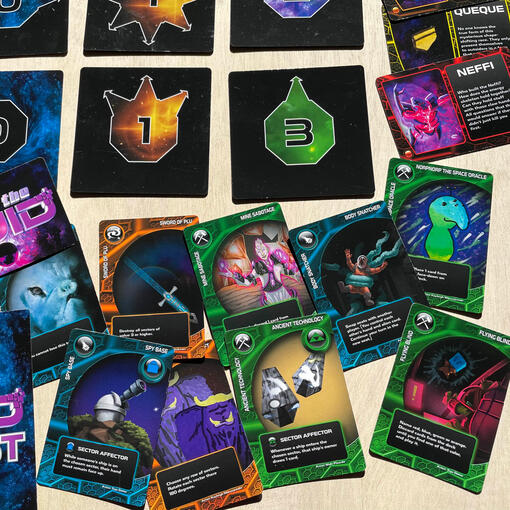 Avoid the Void: Chaotic card play and tons of black holes